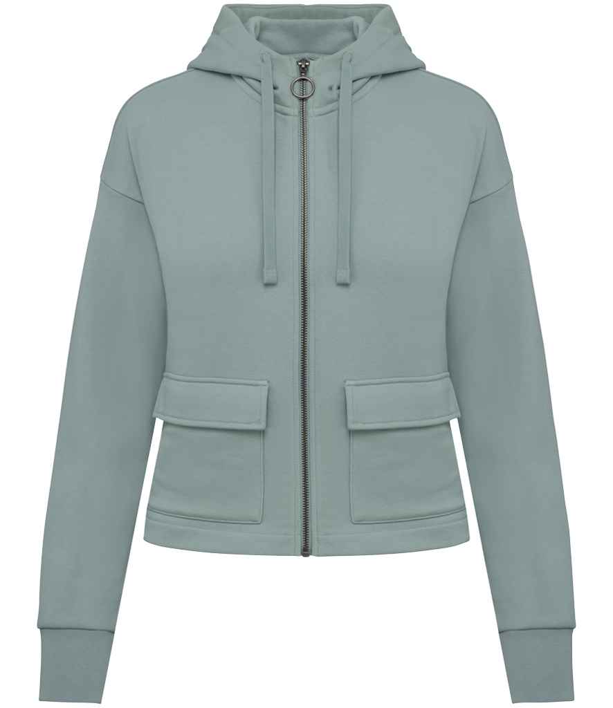 Native Spirit Ladies Full Zip Hooded Sweatshirt NS409
