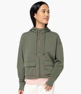 Native Spirit Ladies Full Zip Hooded Sweatshirt NS409
