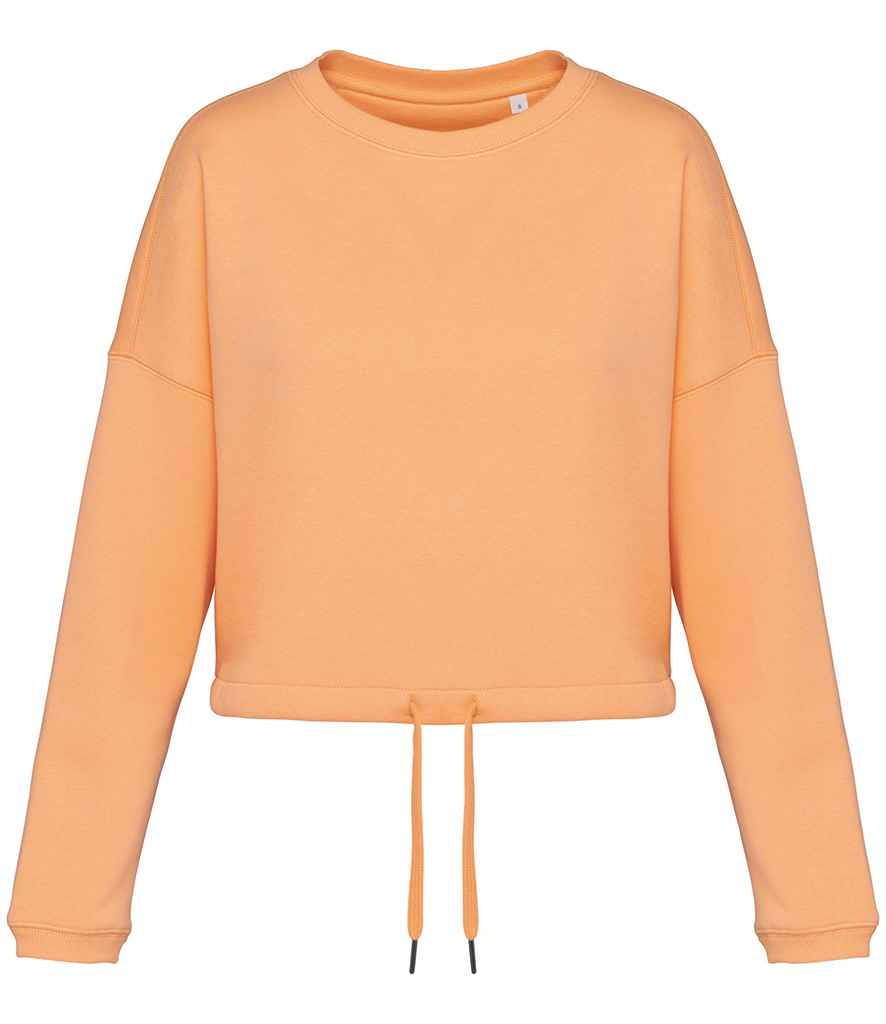 Native Spirit Ladies Oversized Cropped Sweatshirt NS429