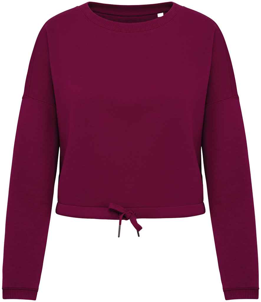 Native Spirit Ladies Oversized Cropped Sweatshirt NS429