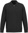 Native Spirit Unisex 1/4 Zip Sweatshirt with Polo Collar NS432