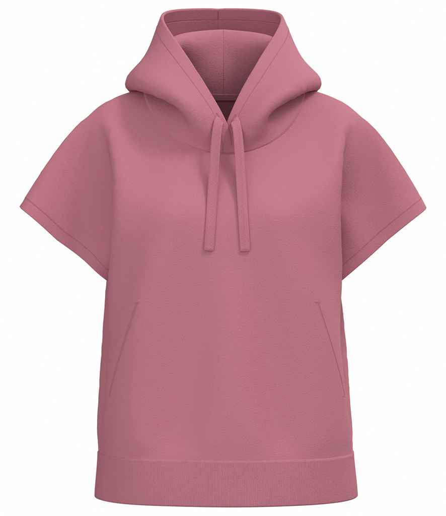 Native Spirit Ladies French Terry Sleeveless Hooded Sweatshirt NS446