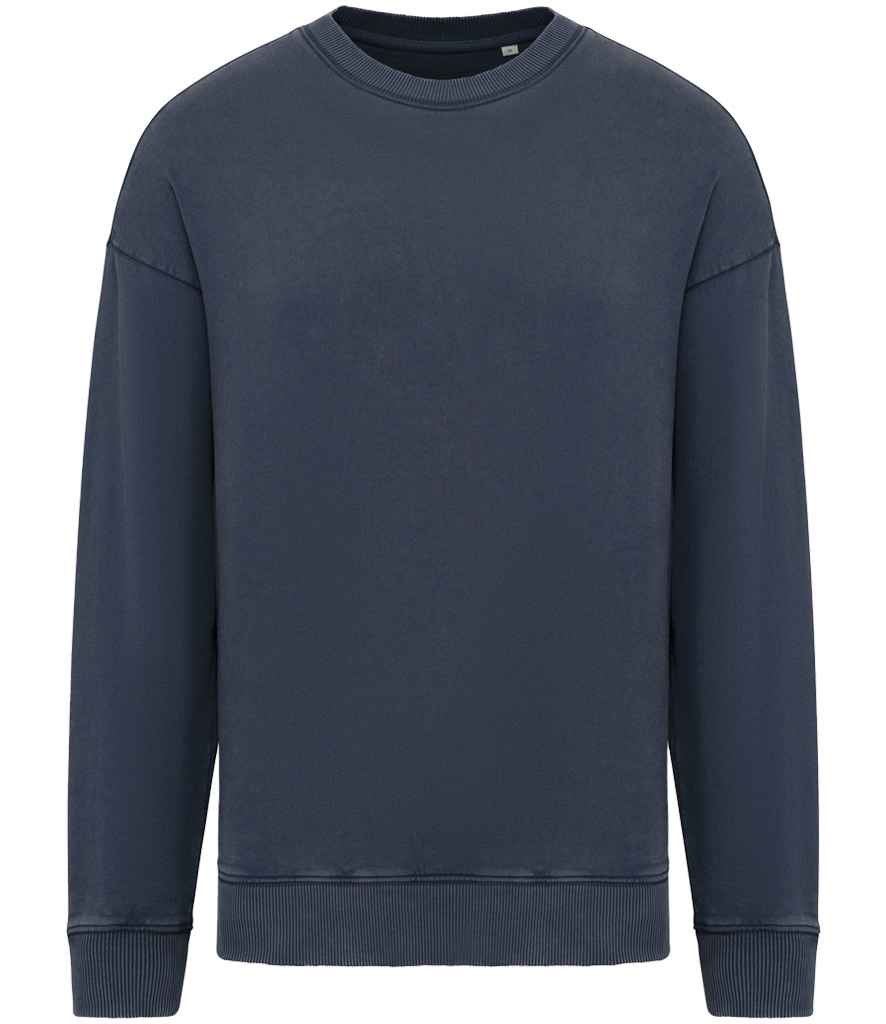 Native Spirit Unisex Washed Effect Oversize Sweatshirt NS447