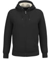 Native Spirit Unisex Sherpa lined Full Zip Sweatshirt NS460