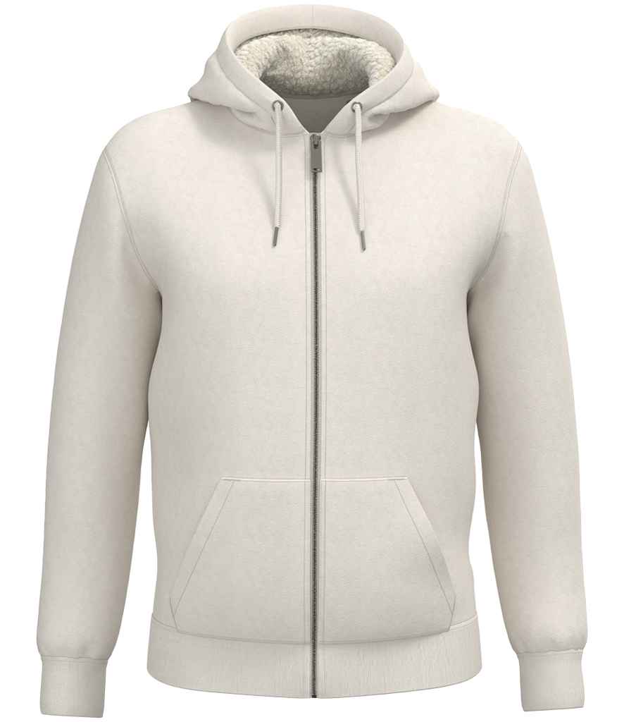 Native Spirit Unisex Sherpa lined Full Zip Sweatshirt NS460