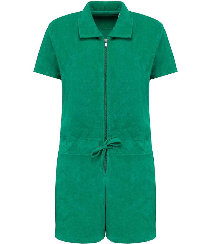 Native Spirit Ladies Terry Towel Short Overall NS5002