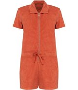 Native Spirit Ladies Terry Towel Short Overall NS5002