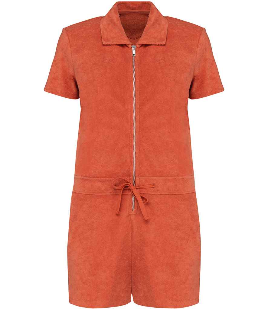 Native Spirit Ladies Terry Towel Short Overall NS5002