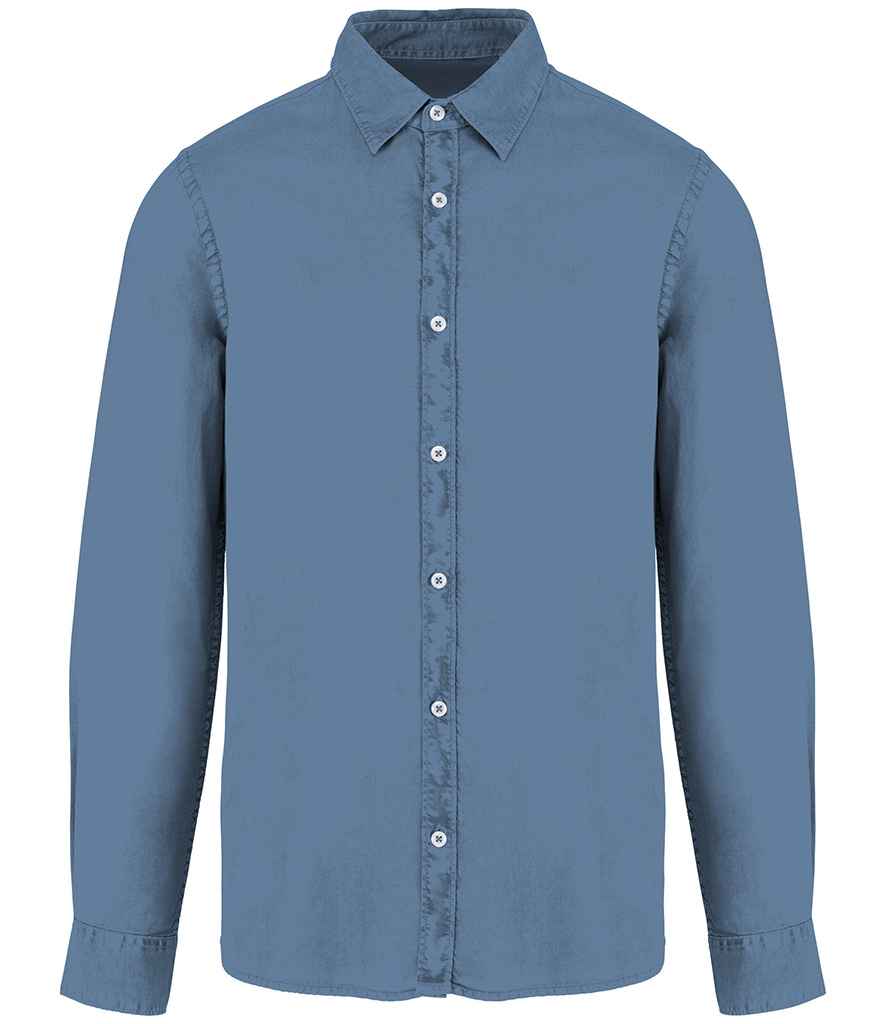 Native Spirit Washed Long Sleeve Shirt NS502