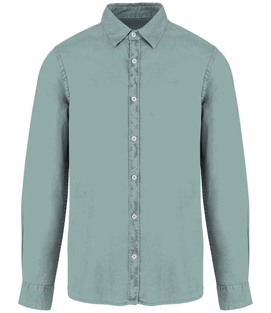 Native Spirit Washed Long Sleeve Shirt NS502