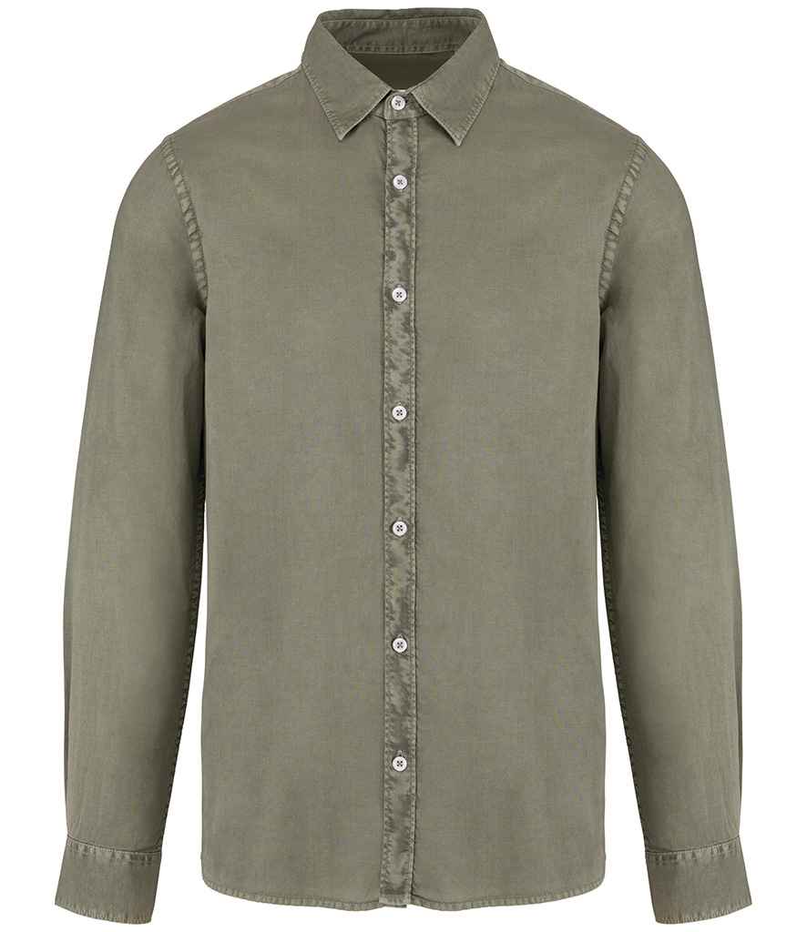 Native Spirit Washed Long Sleeve Shirt NS502
