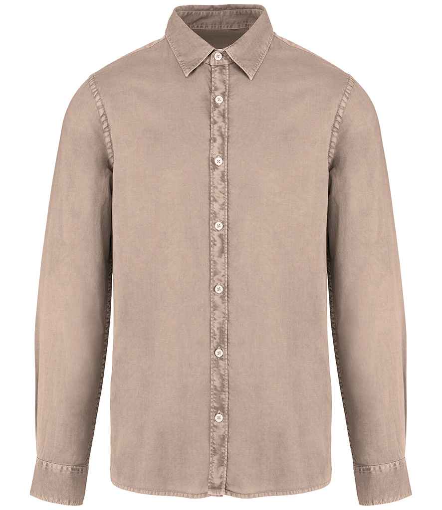 Native Spirit Washed Long Sleeve Shirt NS502
