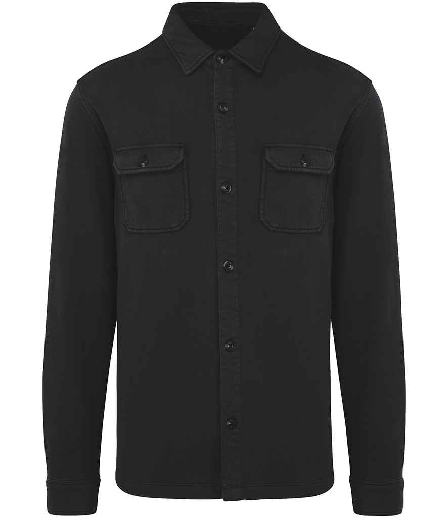 Native Spirit Faded Brushed Fleece Overshirt NS521