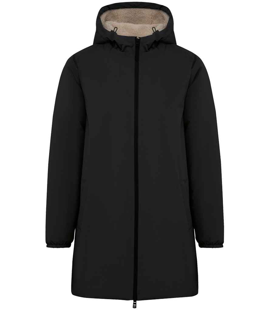 Native Spirit Unisex Sherpa Lined Waterproof Jacket NS609 - front view