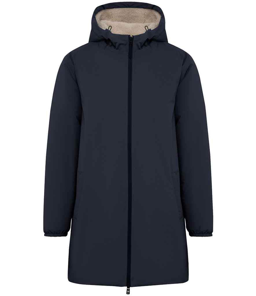 Native Spirit Unisex Sherpa Lined Waterproof Jacket NS609 - front view