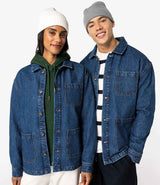 Native Spirit Unisex Dropped Shoulder Denim Jacket NS614