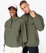 Native Spirit Unisex Waterproof 1/4 Zip Windbreaker NS616