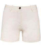 Native Spirit Ladies Chino Shorts NS739 - front view