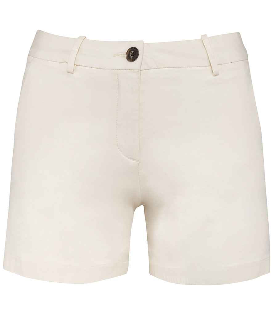 Native Spirit Ladies Chino Shorts NS739 - front view