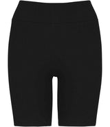 Native Spirit Ladies Ribbed Shorts NS744 - front view