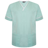 Behrens Contrast Trim Smart Scrub Top NSTT