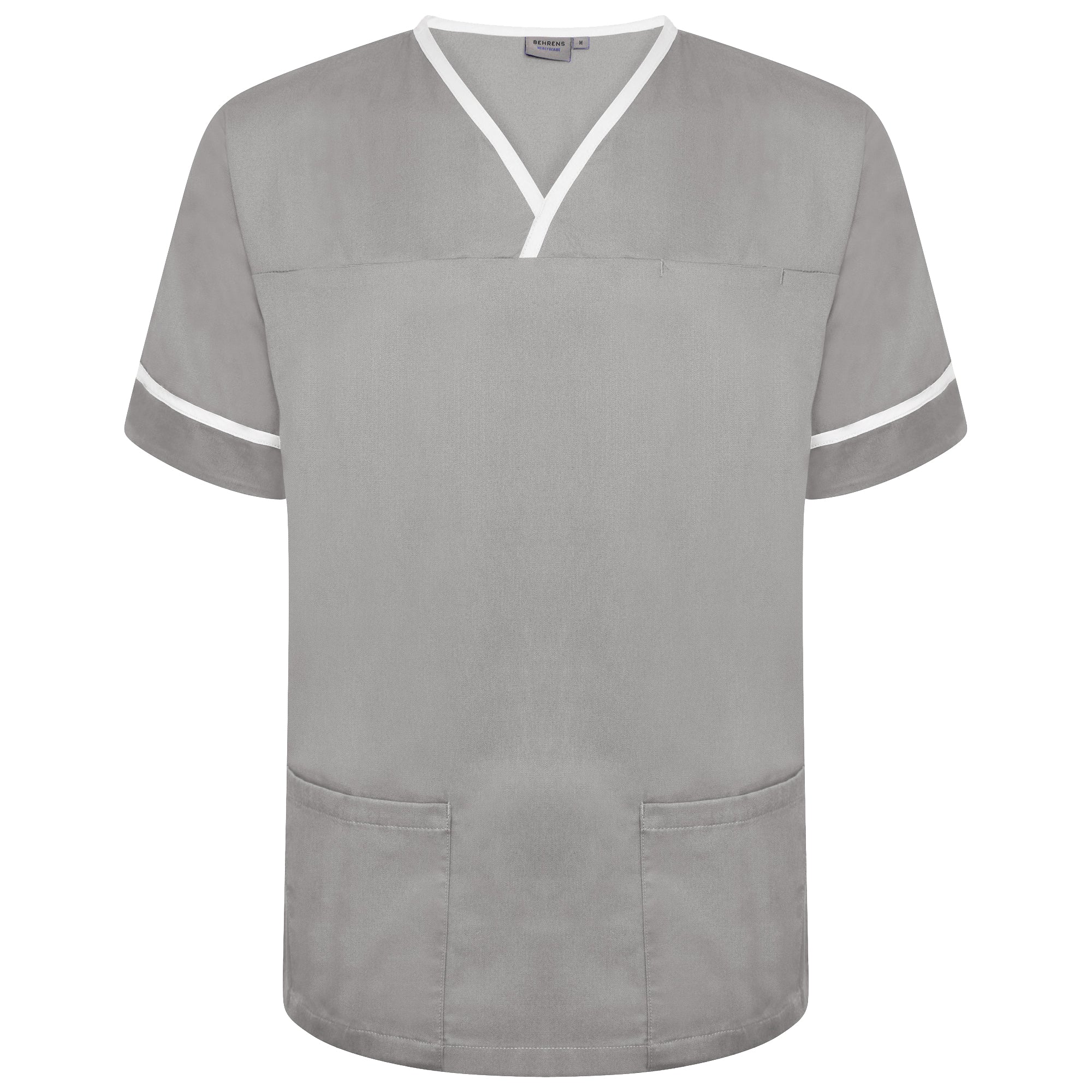 Behrens Contrast Trim Smart Scrub Top NSTT