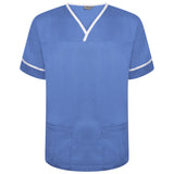 Behrens Contrast Trim Smart Scrub Top NSTT