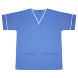 Behrens Contrast Trim Smart Scrub Top NSTT
