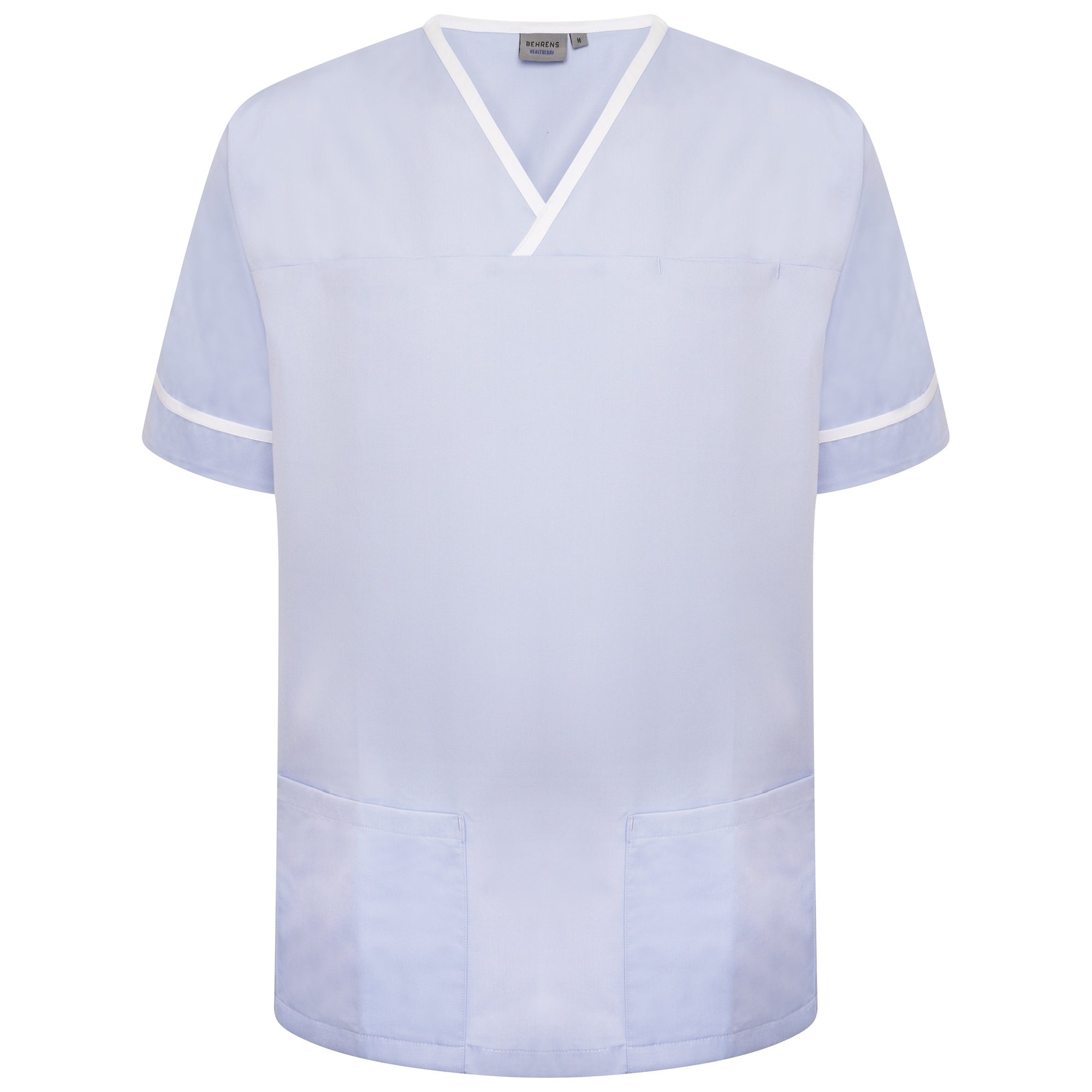 Behrens Contrast Trim Smart Scrub Top NSTT