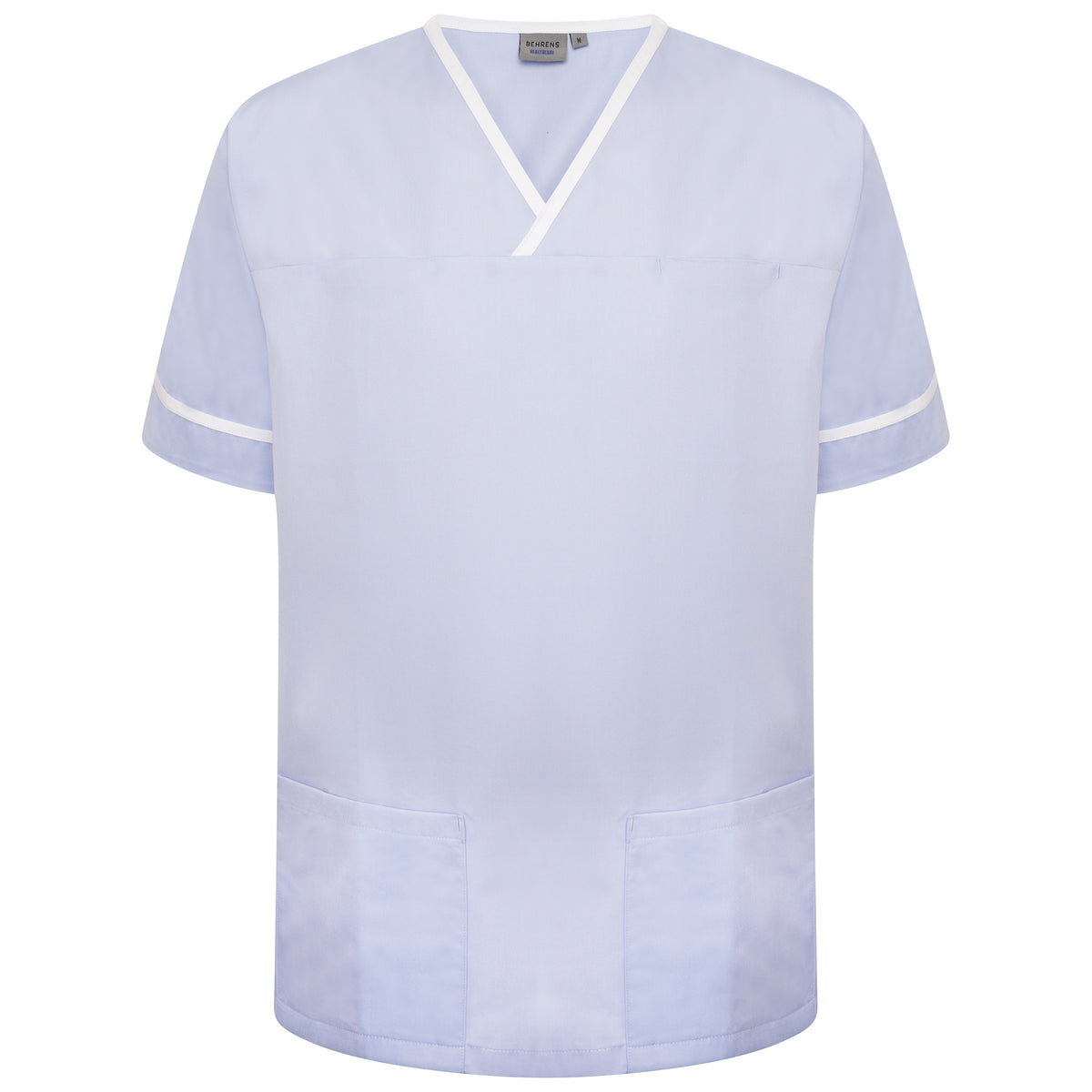 Behrens Contrast Trim Smart Scrub Top NSTT