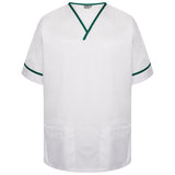 Behrens Contrast Trim Smart Scrub Top NSTT