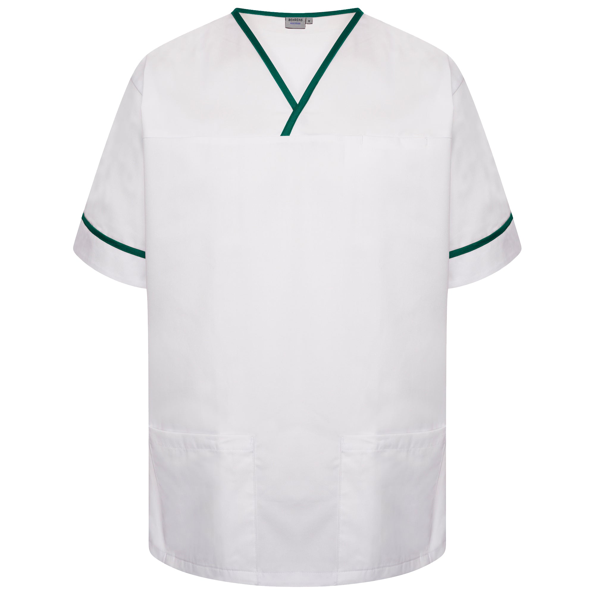 Behrens Contrast Trim Smart Scrub Top NSTT