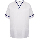 Behrens Contrast Trim Smart Scrub Top NSTT