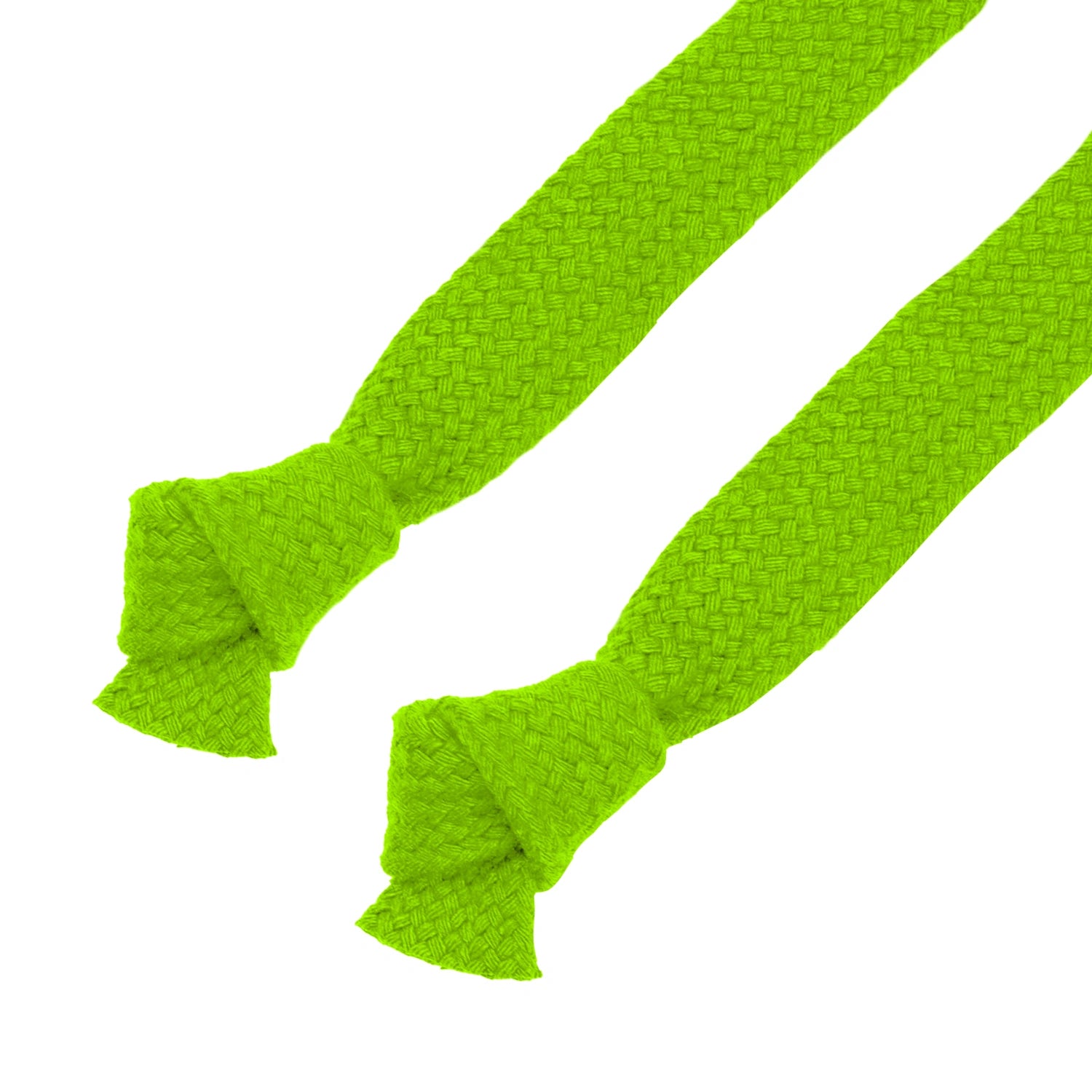 Cotton Ridge - Colour Cord with Knot - Neon Green