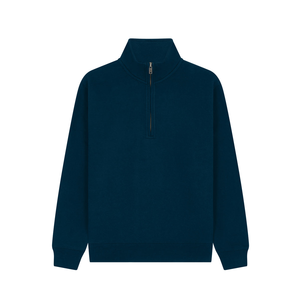 Cotton Ridge - Lunar Premium Quarter Zip Sweatshirt - Oxford Navy