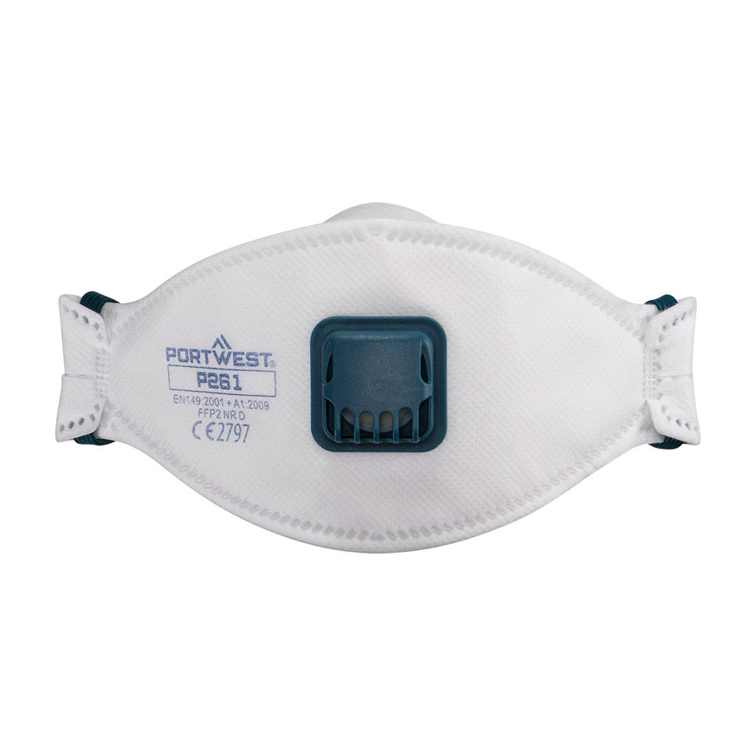 Portwest Trifold Valved Dolomite FFP2 Respirator (Pk10) P261