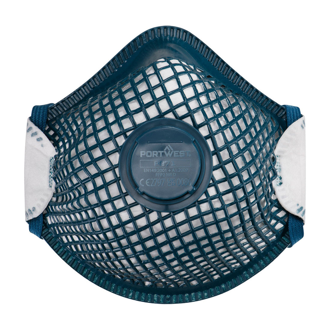 Portwest ERGONET FFP2 Valved Dolomite Respirator (Pk10) P271