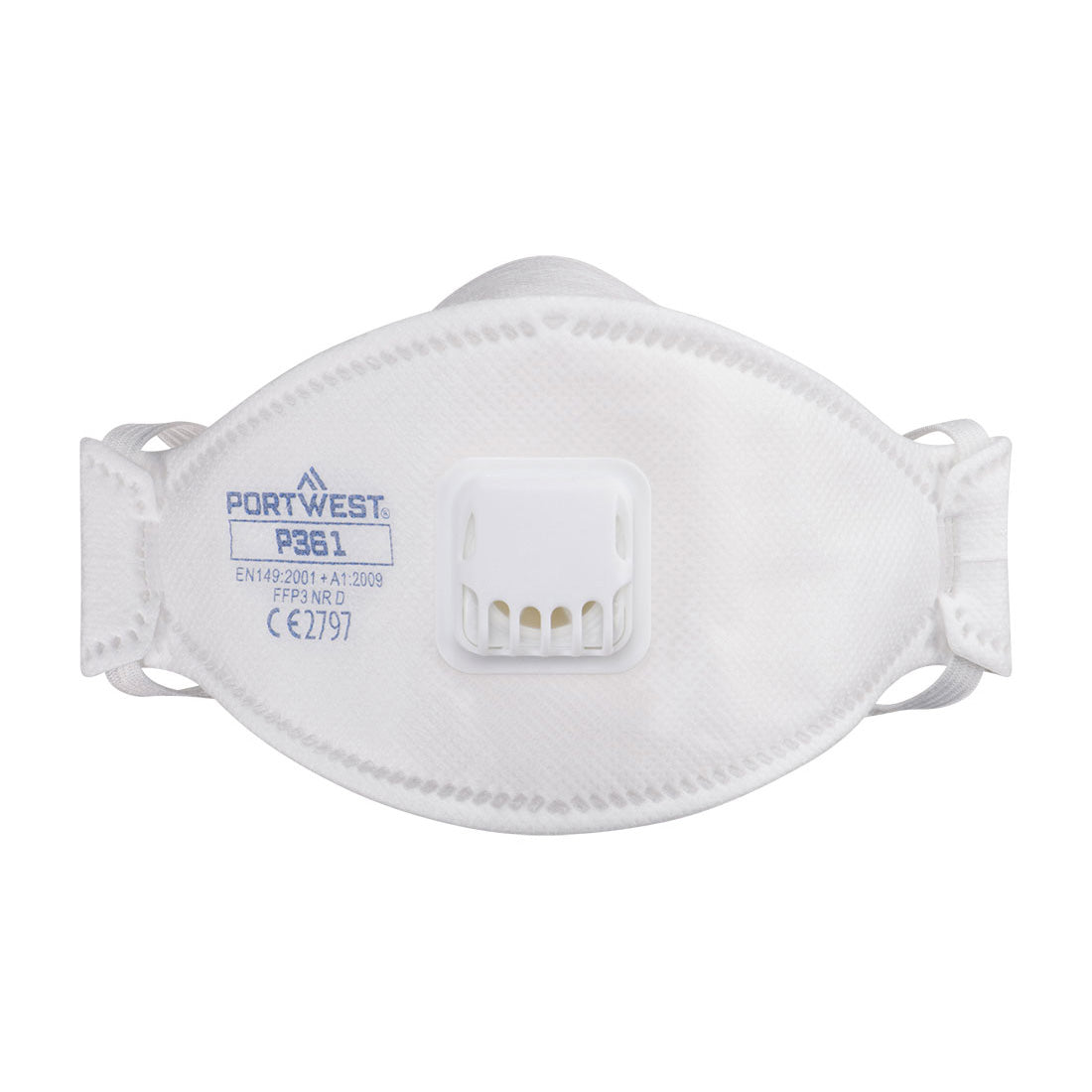 Portwest Trifold Valved Dolomite FFP3 Respirator (Pk10) P361