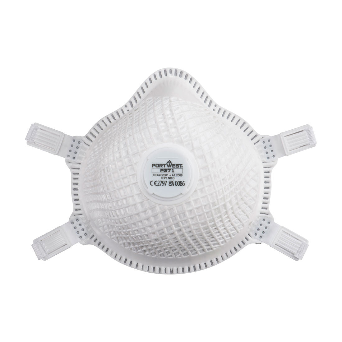 Portwest ERGONET FFP3 Valved Dolomite Respirator P371