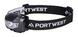 Portwest USB Rechargable Head Torch PA71