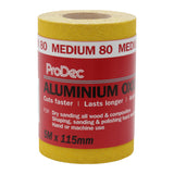 ProDec 5m Yellow Aluminium Oxide - 80 Grit