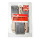 ProDec 12pc Dec. Dozen Brush Set inc. 4 cutting in brushes