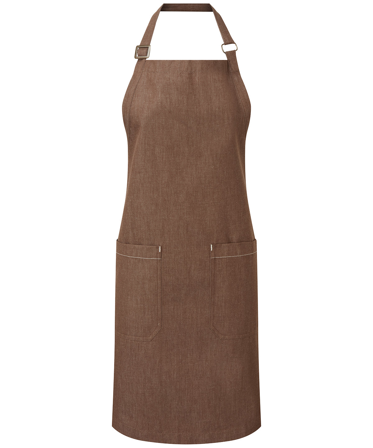 Premier Cotton denim bib apron, organic and Fairtrade certified PR113