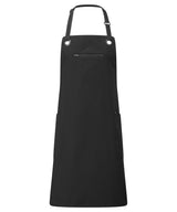 Premier ‘Barley’ Contrast Stitch Bib Apron PR121