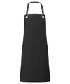 Premier ‘Barley’ Contrast Stitch Bib Apron PR121