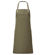 Premier ‘Barley’ Contrast Stitch Bib Apron PR121