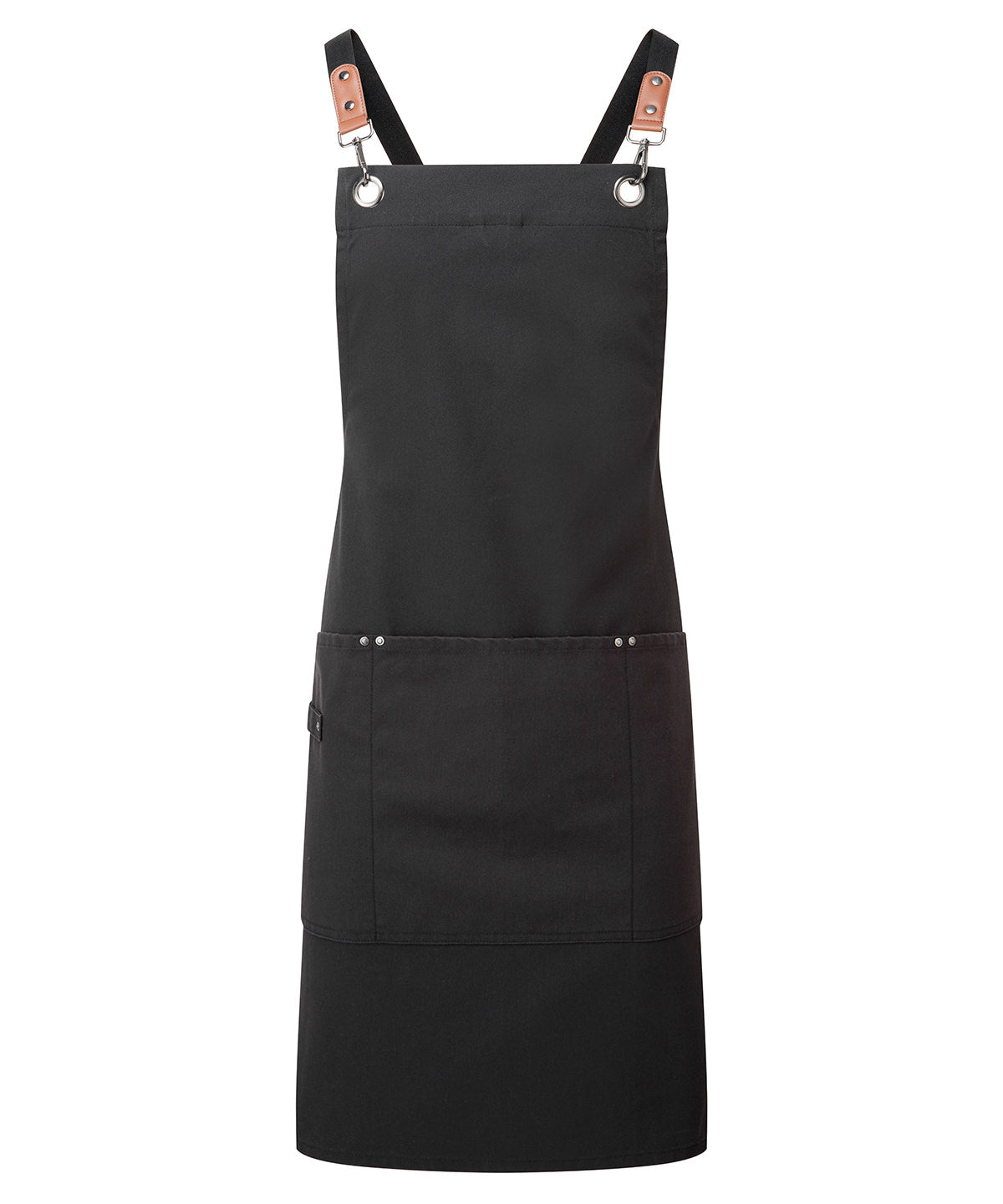 Premier Clip ‘n’ Clasp cross-back bib apron PR182
