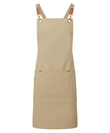 Premier Clip ‘n’ Clasp cross-back bib apron PR182