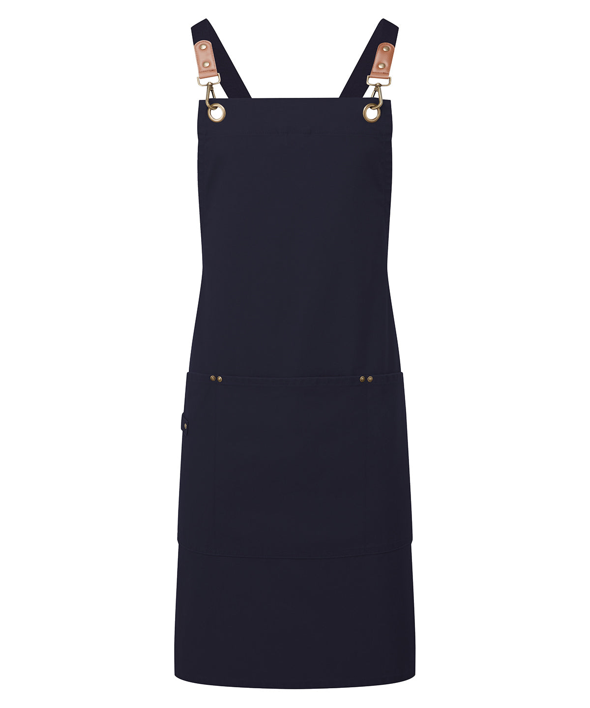 Premier Clip ‘n’ Clasp cross-back bib apron PR182