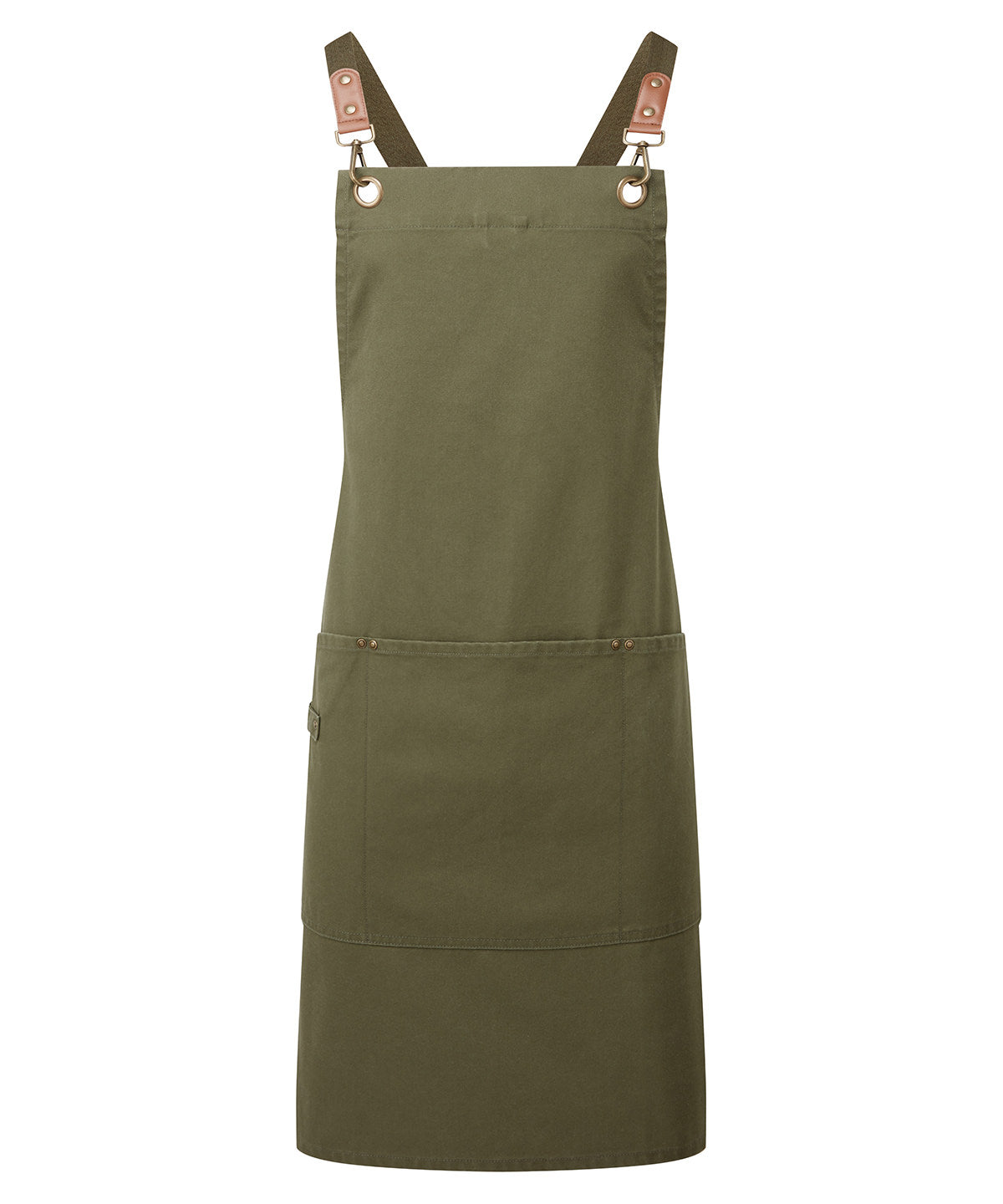 Premier Clip ‘n’ Clasp cross-back bib apron PR182